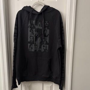 Taylor Swift Eras Tour Black Graphic Hoodie